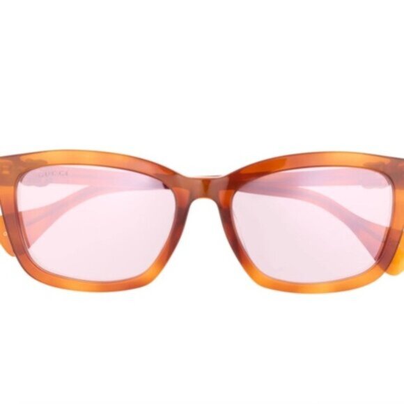 Gucci Women\'s Sunglasses in Orange and Pink main image 12